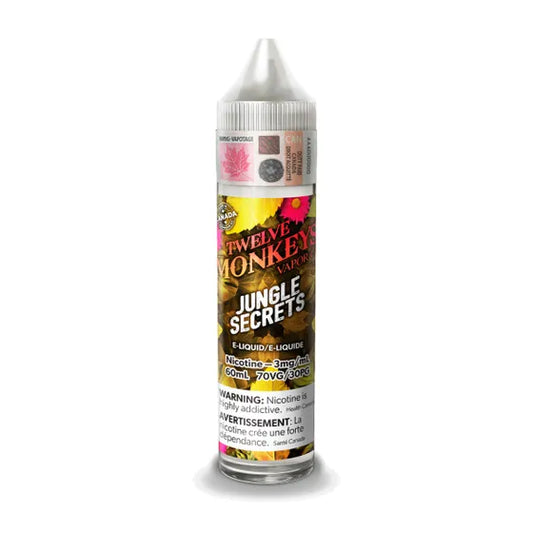 Twelve Monkeys jungle secrets 3mg E-Liquid 60ml