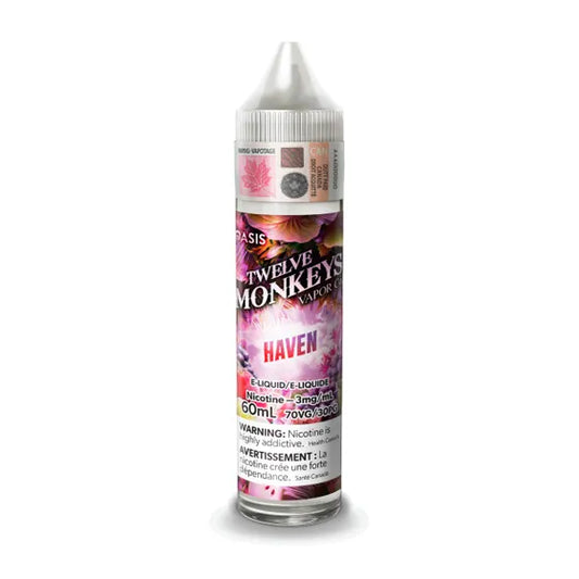 Twelve Monkeys haven 3mg E-Liquid 60ml
