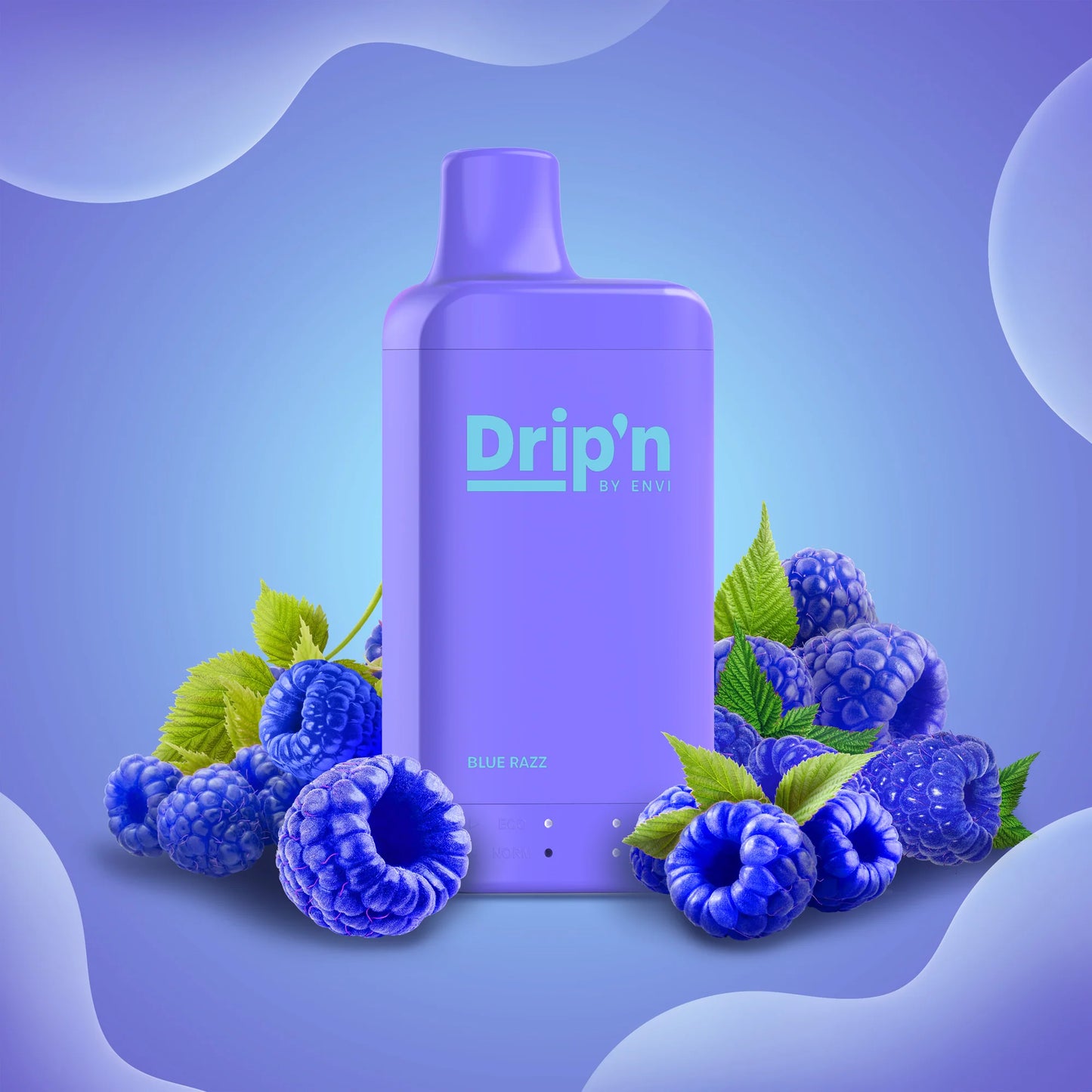 Drip'n by Envi 16k blue razz 20mg Disposable