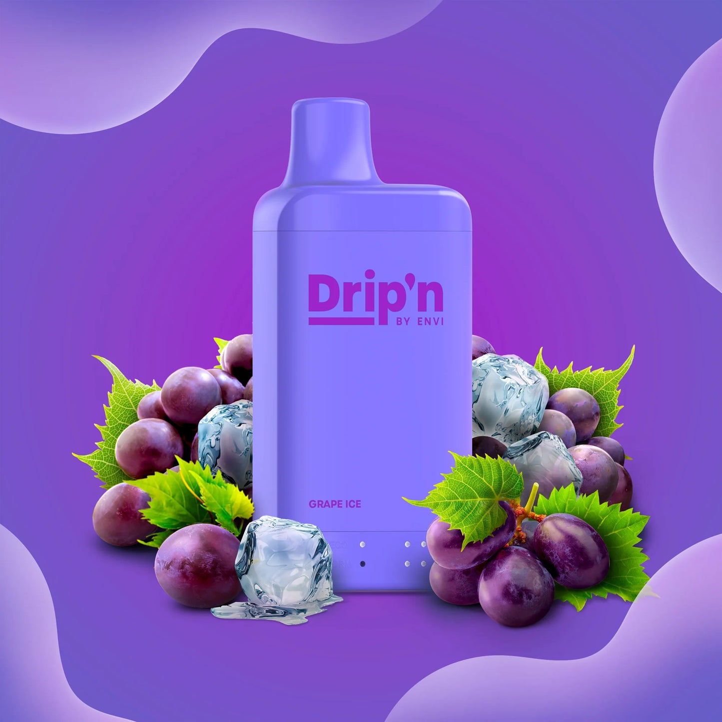 Drip'n by Envi 16k grape ice 20mg Disposable