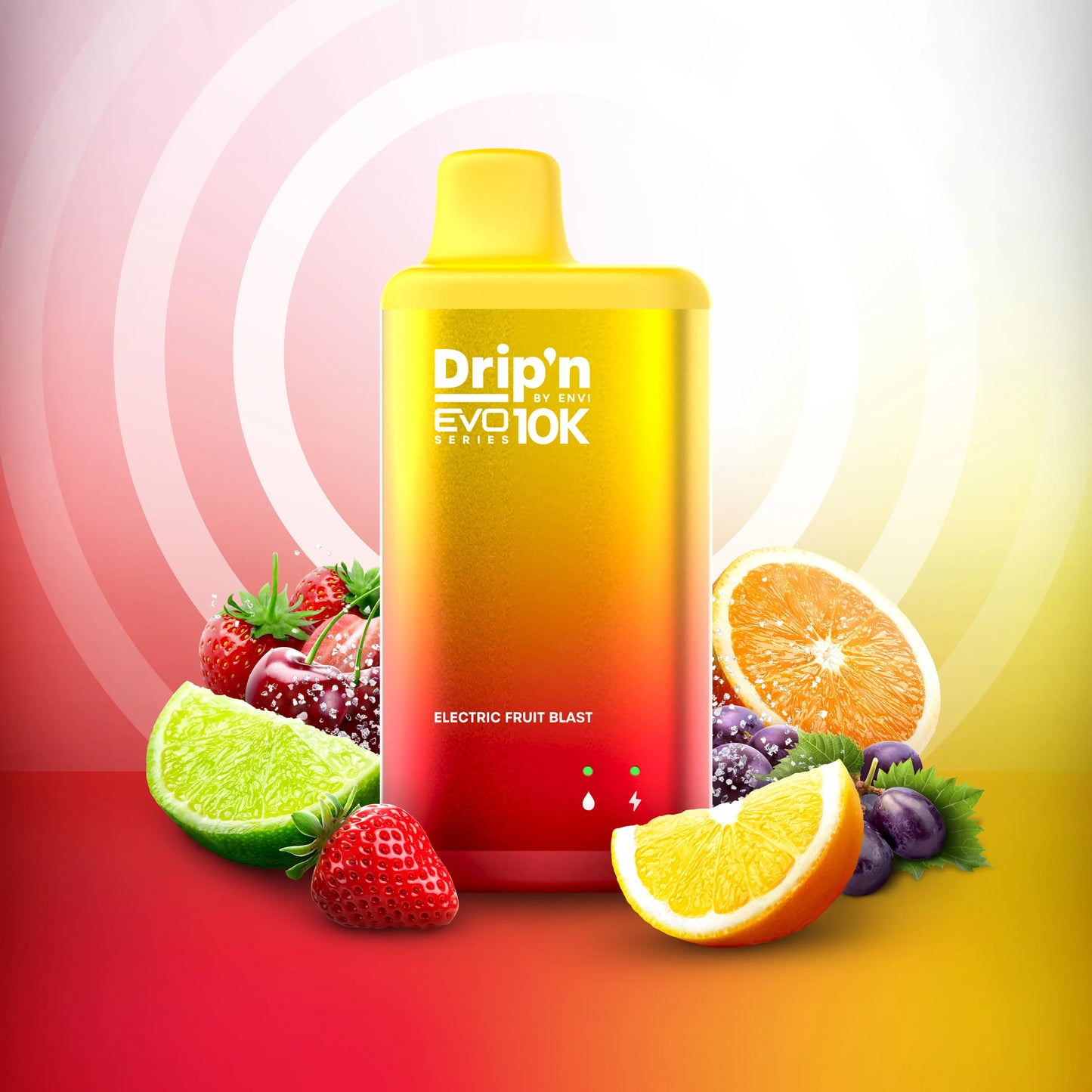 Drip'n by Envi Evo Series 10k electric fruit blast 20mg Disposable