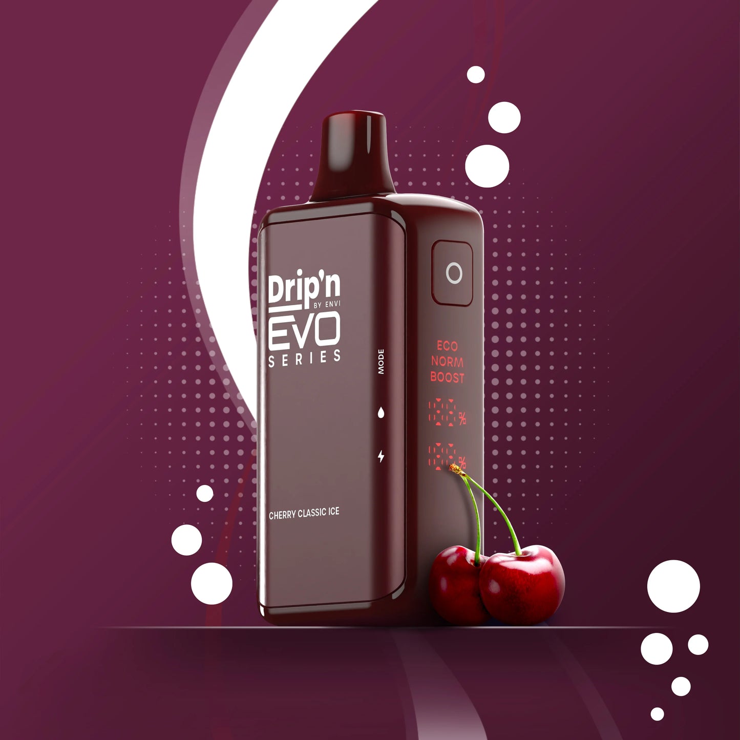 Drip'n by Envi Evo Series 28k cherry classic 20mg Disposable