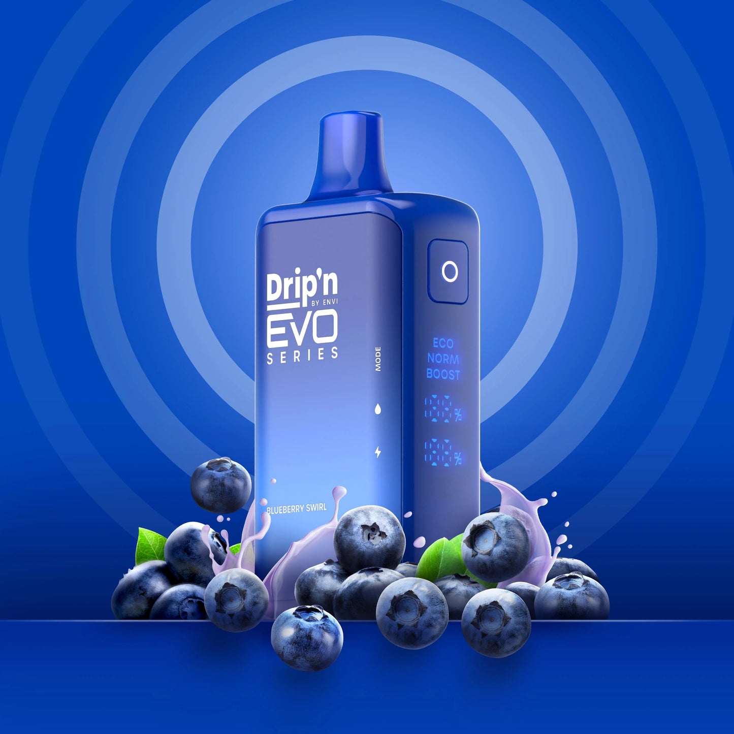 Drip'n by Envi Evo Series 28k blueberry swirl 20mg Disposable