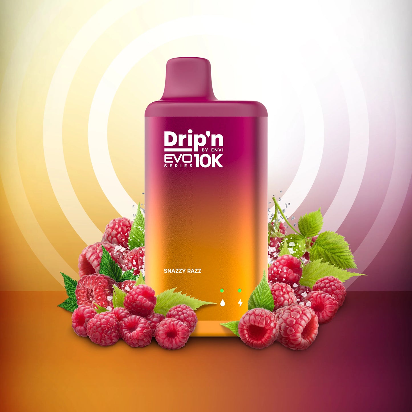 Drip'n by Envi Evo Series 10k snazzy razz 20mg Disposable