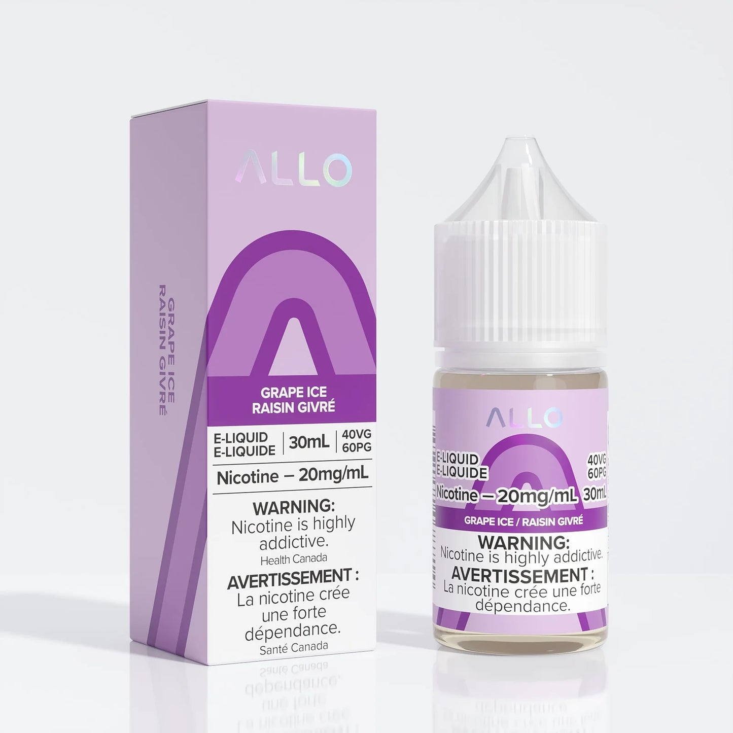 Allo grape ice 20mg E-Liquid 30ml