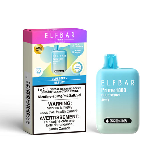 ELF Bar Prime blueberry 20mg Disposable