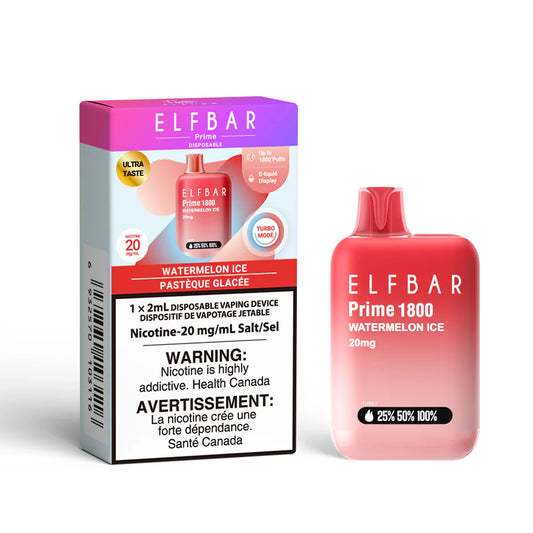 ELF Bar Prime watermelon ice 20mg Disposable