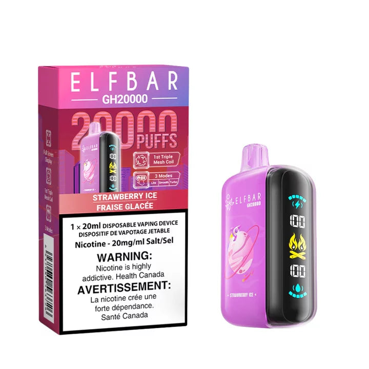 Elf Bar GH 20k strawberry ice 20mg Disposable