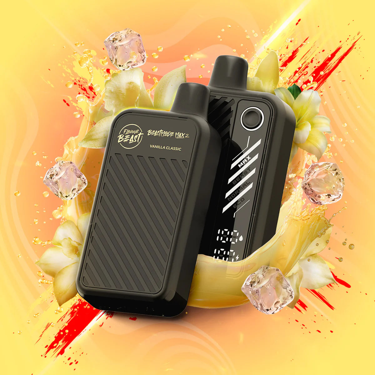 Flavour Beast 50K vanilla classic iced 20mg Disposable
