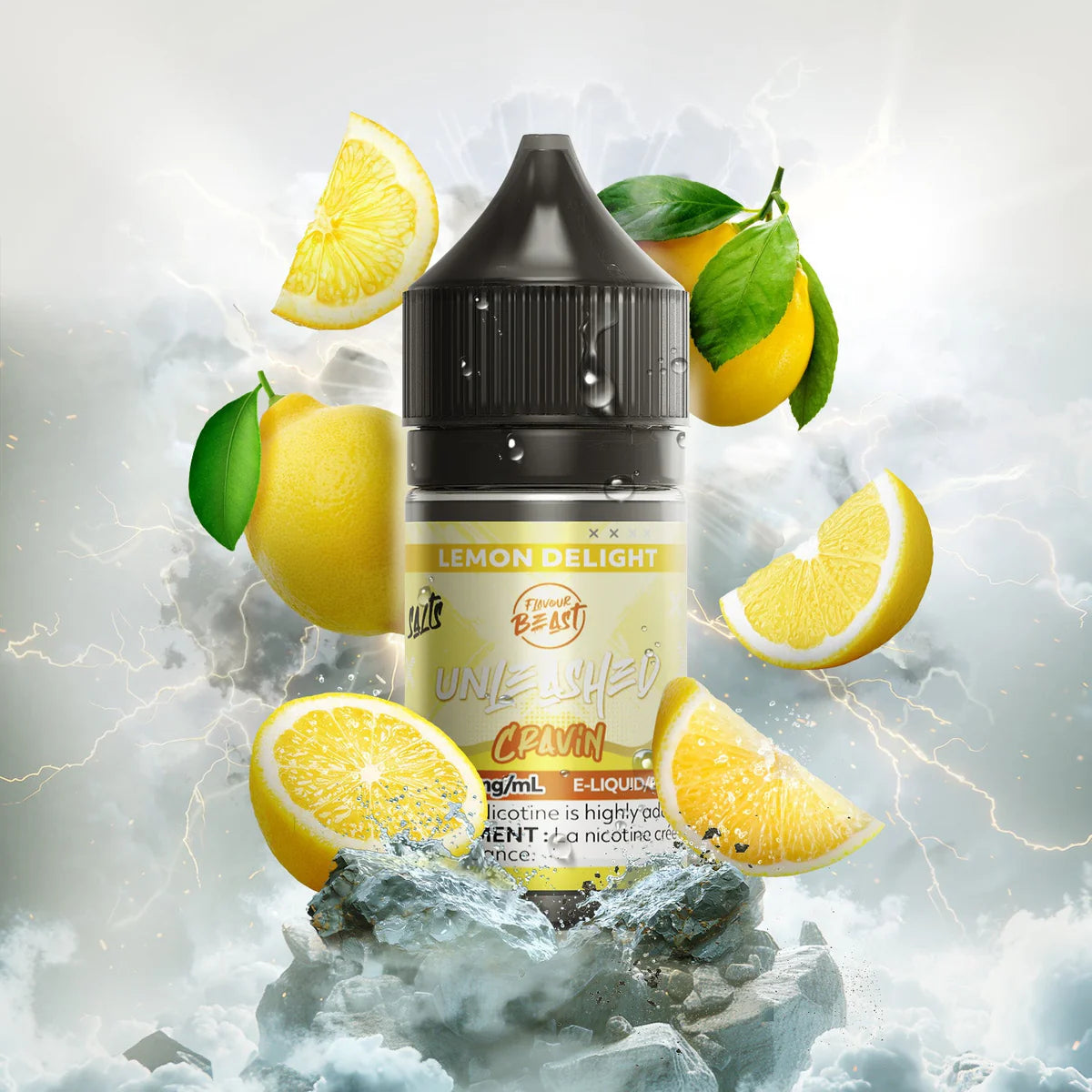 Flavour Beast Unleashed cravin lemon delight 20mg E-Liquid 30ml