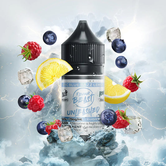 Flavour Beast Unleashed epic blue razz lemon 20mg E-Liquid 30ml