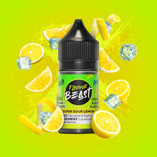 Flavour Beast super sour lemon 20mg E-Liquid 30ml