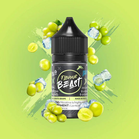 Flavour Beast wild white grape iced 20mg E-Liquid 30ml