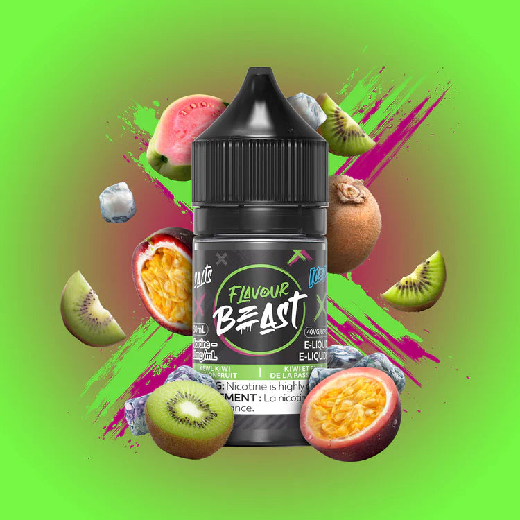 Flavour Beast kewl kiwi passionfruit iced 20mg E-Liquid 30ml