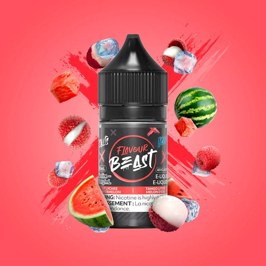 Flavour Beast lit lychee watermelon iced 20mg E-Liquid 30ml
