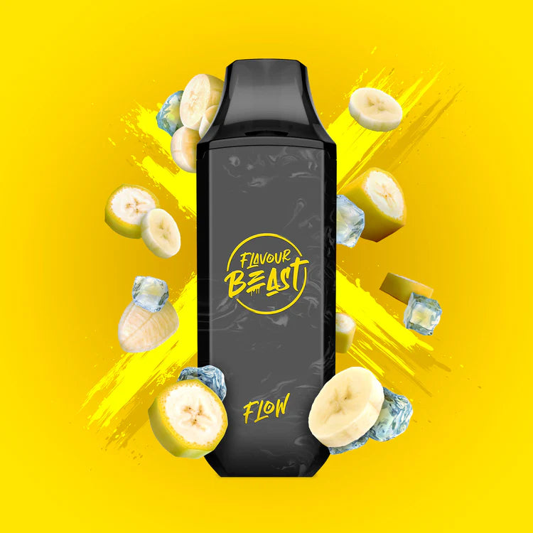 Flavour Beast Flow bussin banana iced 20mg Disposable