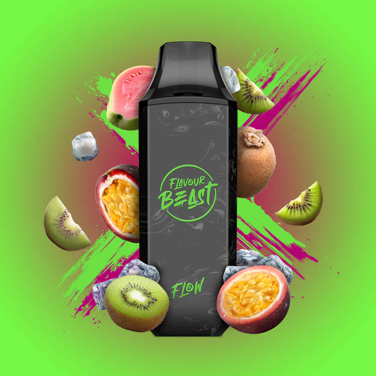 Flavour Beast Flow kewl kiwi passionfruit 20mg Disposable