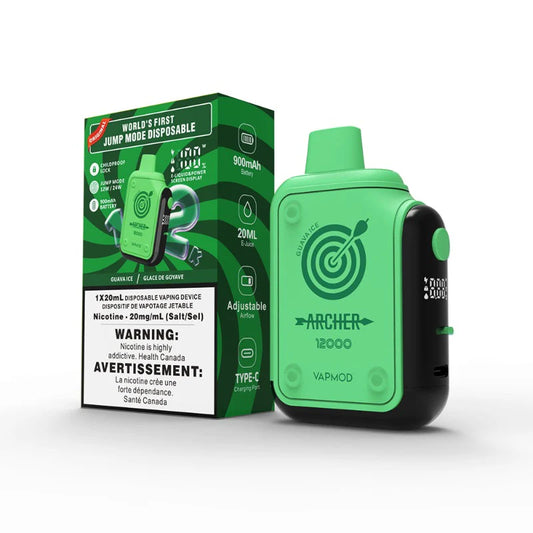 VAPMOD Archer 12k guava ice 20mg Disposable