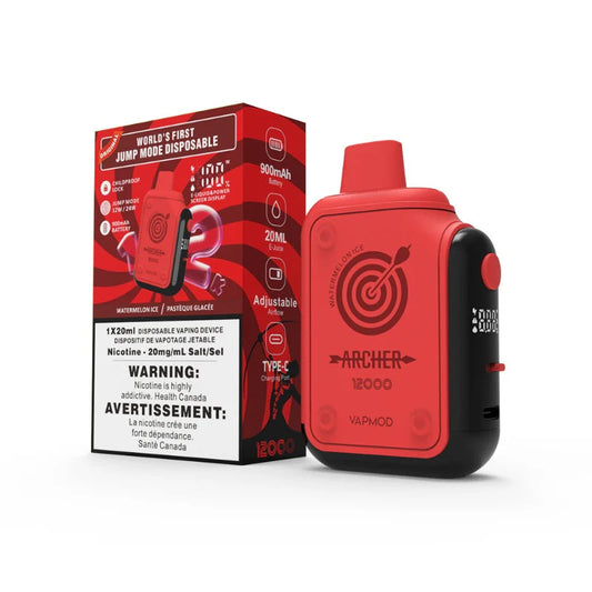 VAPMOD Archer 12k watermelon ice 20mg Disposable