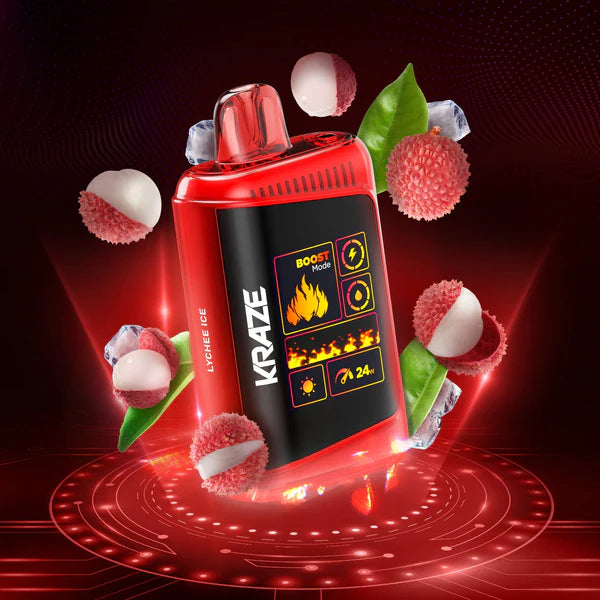 Kraze HD Mega lychee ice 20mg Disposable