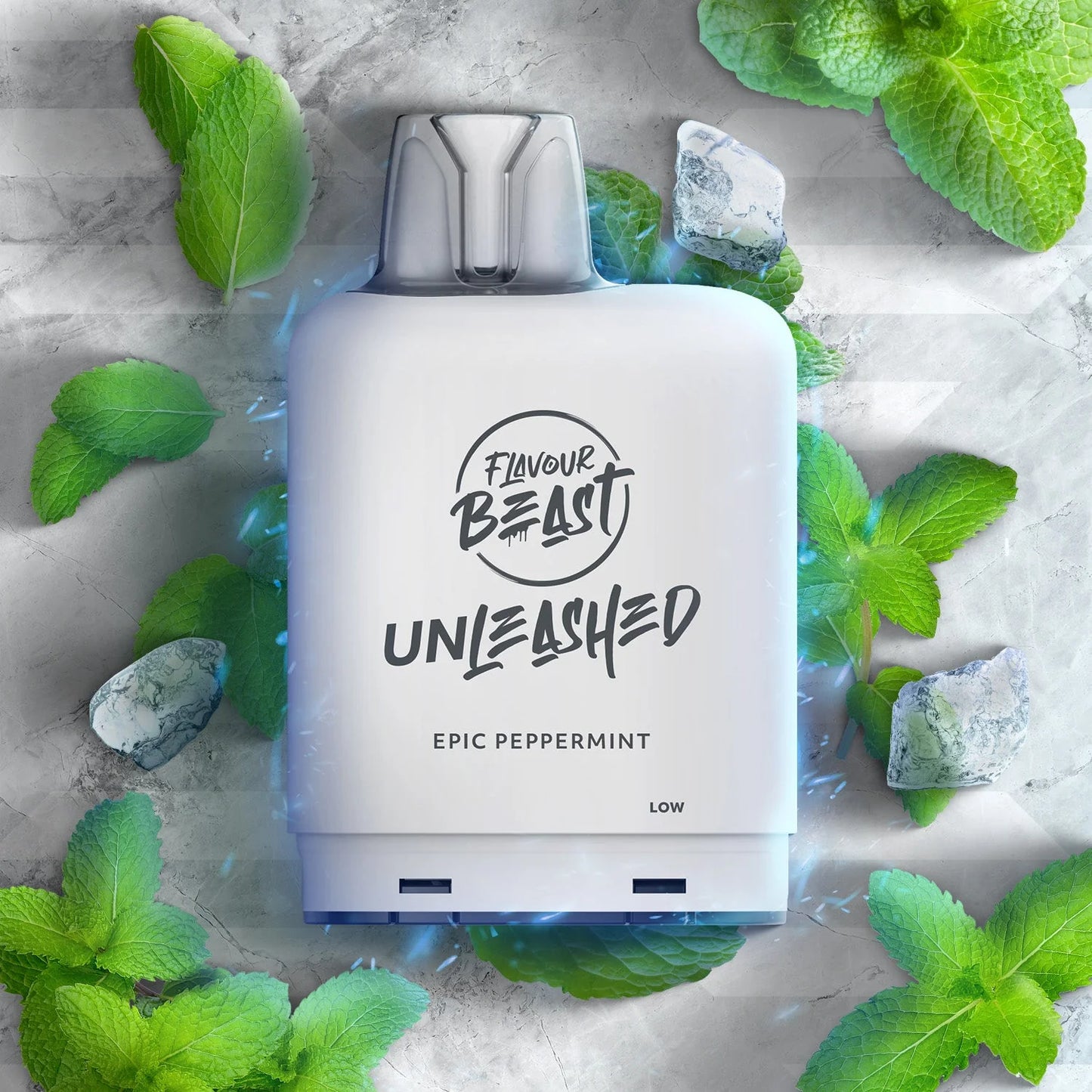 Flavour Beast Level X Unleashed Boost epic peppermint 20mg Disposable Pods