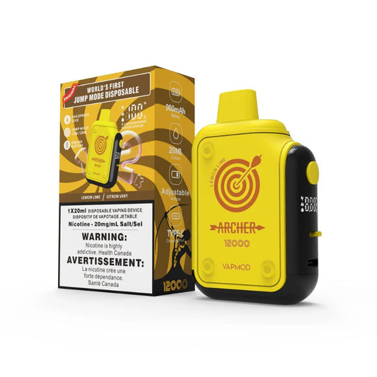 VAPMOD Archer 12k lemon lime 20mg Disposable