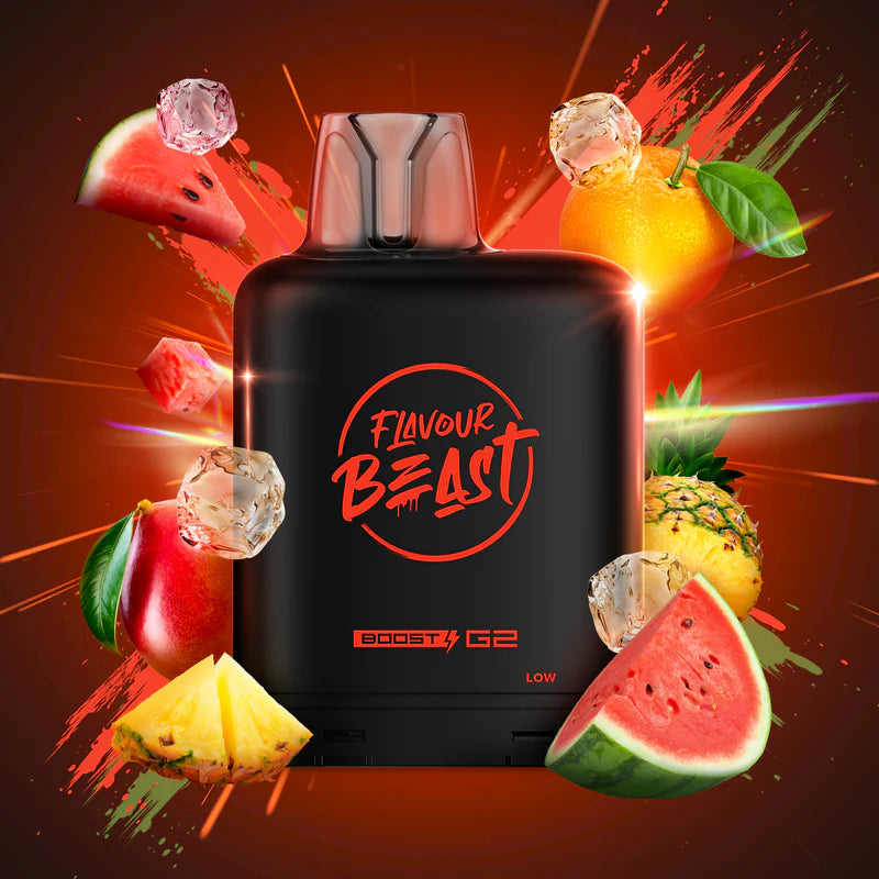 Flavour Beast Level X Boost woke watermelon tropica 20mg Disposable Pods