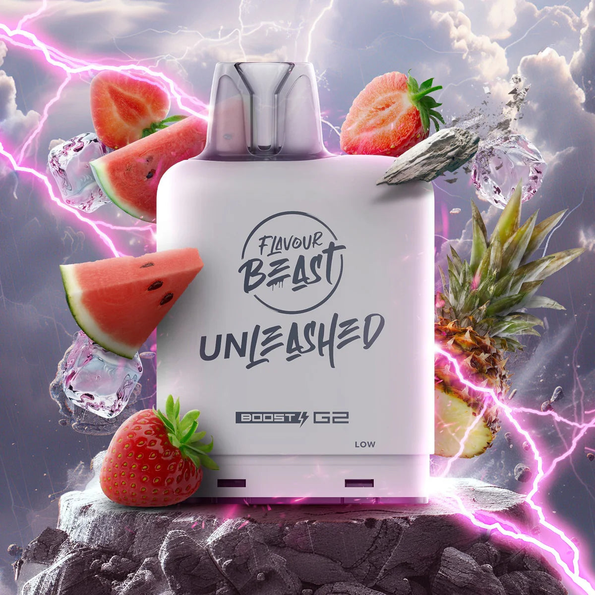 Flavour Beast Level X Unleashed Boost epic fruit fusion 20mg Disposable Pods