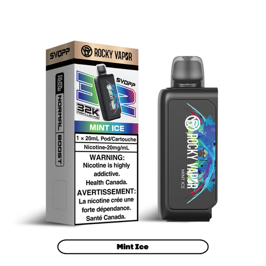 Rocky Vapor Svopp 32K mint ice 20mg Disposable Pods