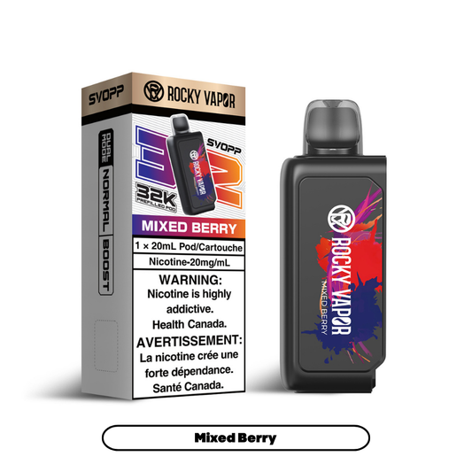 Rocky Vapor Svopp 32K mixed berry 20mg Disposable Pods