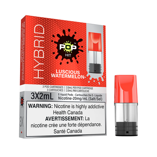 Pop hit luscious watermelon pods 20mg