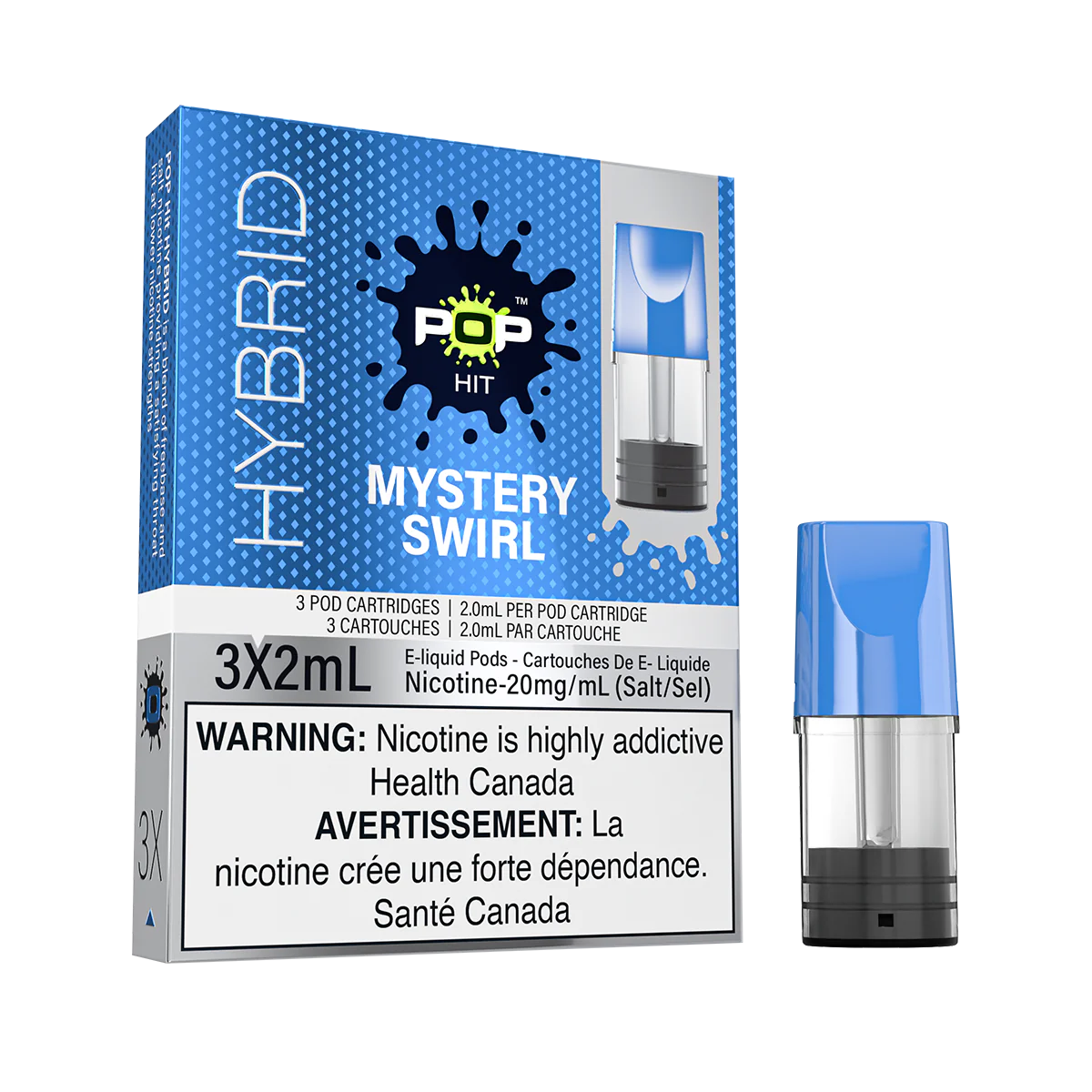 Pop hit mystery swirl pods 20mg