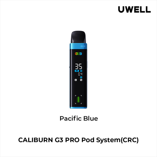 Uwell Caliburn G3 PRO Pod System Kit Pacific Blue