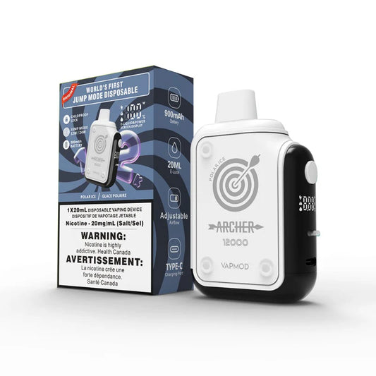VAPMOD Archer 12k polar ice 20mg Disposable