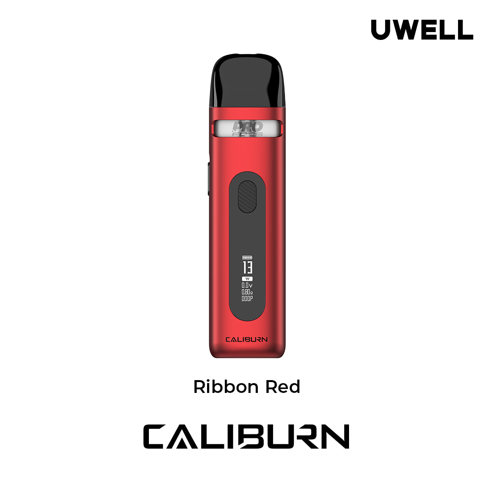 Uwell Caliburn X Pod System Kit Ribbon Red