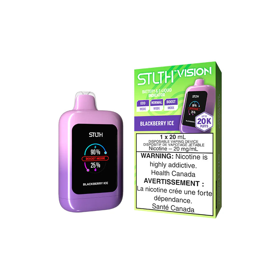 Stlth Vision blackberry ice 20mg Disposable