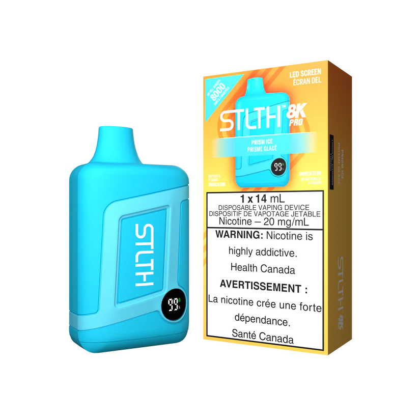 Stlth 8k Pro prism ice 20mg disposable