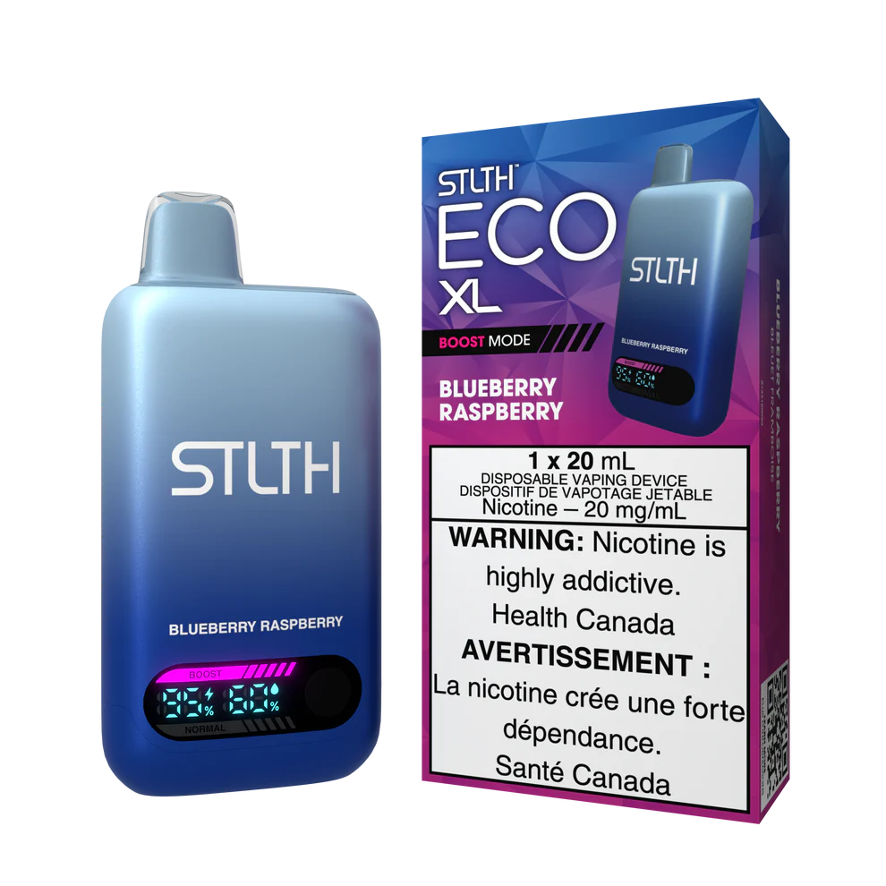 Stlth Eco XL blueberry raspberry 20mg Disposable