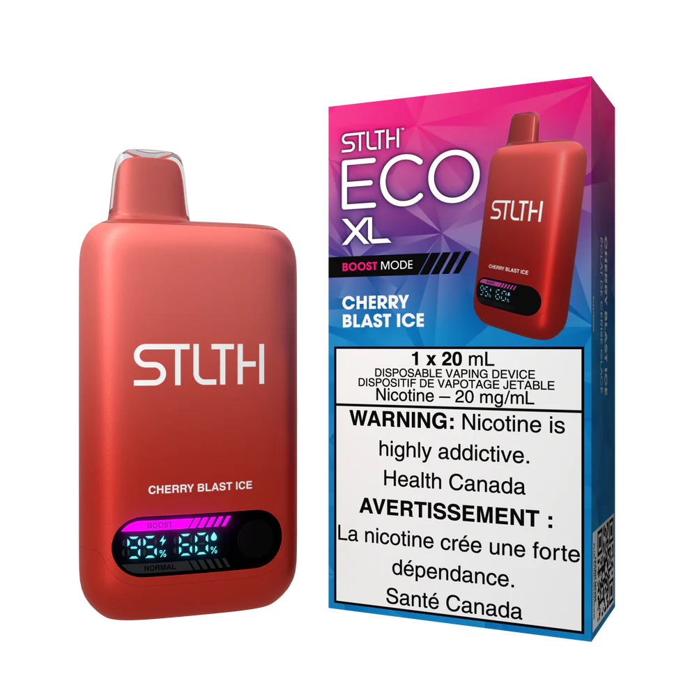 Stlth Eco XL cherry blast ice 20mg Disposable