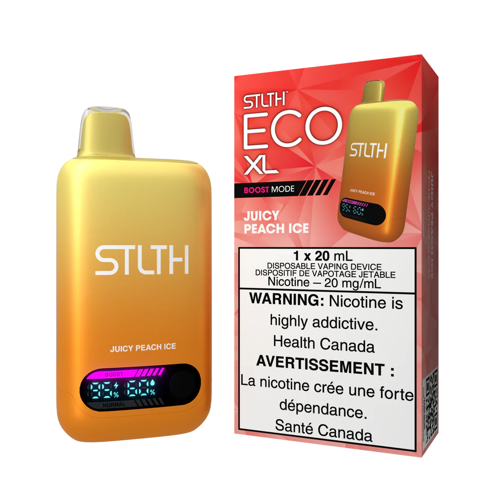 Stlth Eco XL juicy peach ice 20mg Disposable