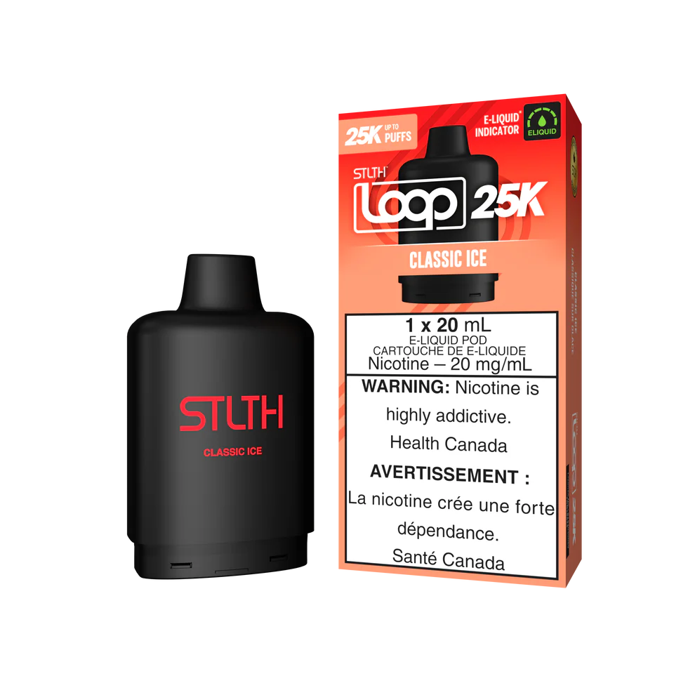 Stlth Loop 25k classic ice 20mg Disposable Pods