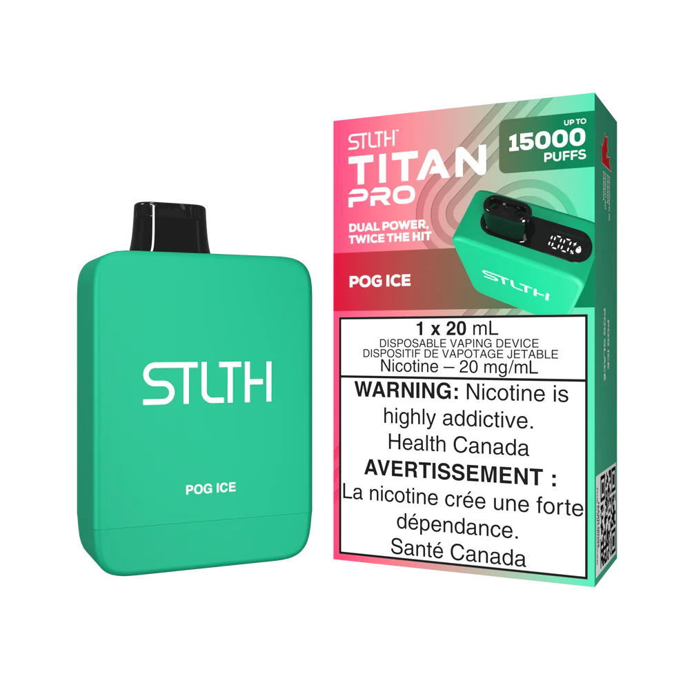 Stlth Titan Pro 15k POG ice 20mg Disposable