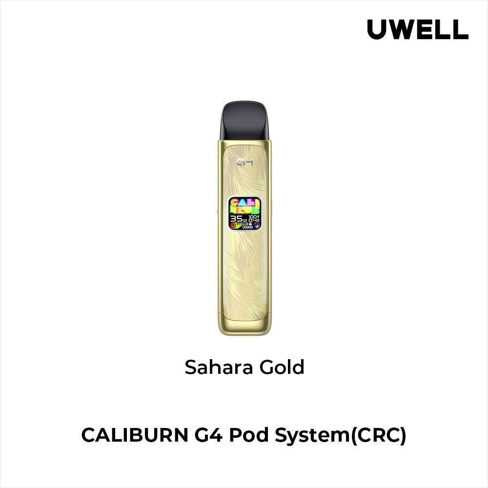 Uwell Caliburn G4 Pod System Kit Sahara Gold