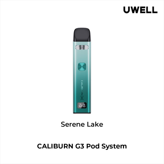 Uwell Caliburn G3 Pod System Kit Serene Lake