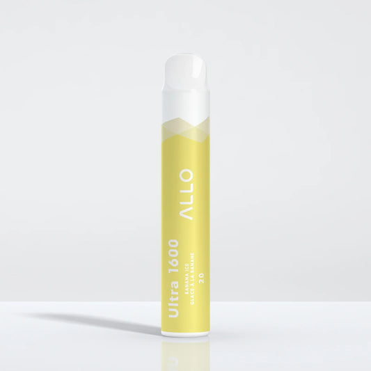 Allo Ultra 1600 banana ice 20mg Disposable