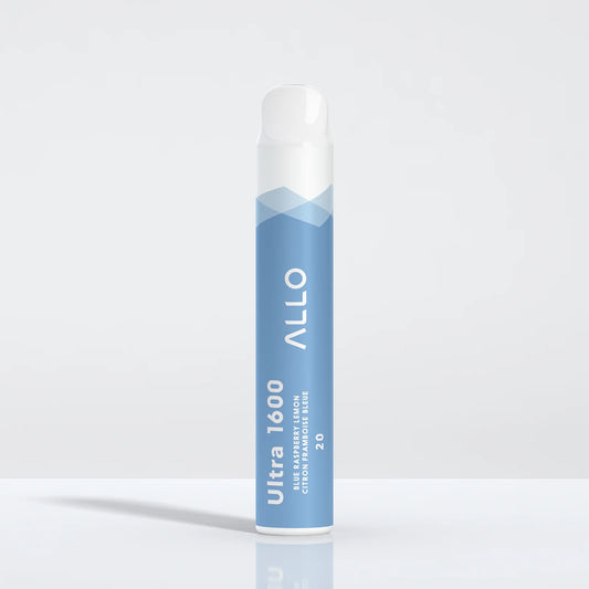 Allo Ultra 1600 blue raspberry lemon 20mg Disposable