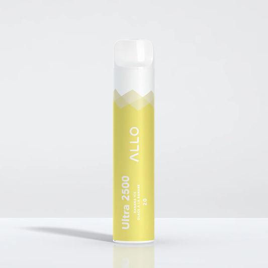 Allo Ultra 2500 banana ice 20mg Disposable
