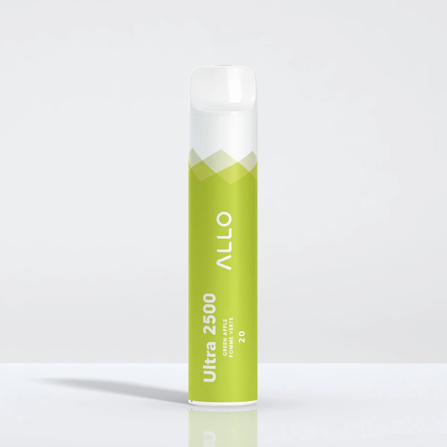 Allo Ultra 2500 green apple 20mg Disposable