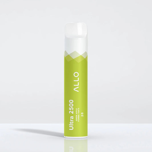 Allo Ultra 2500 green apple 20mg Disposable