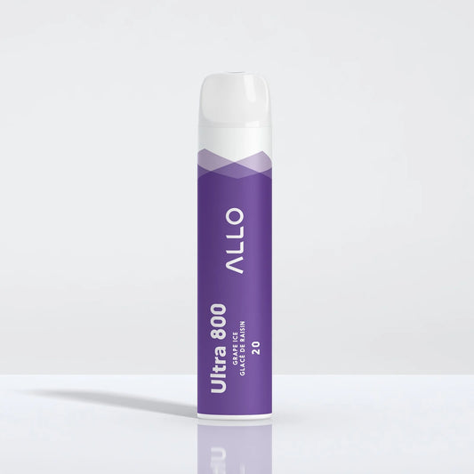 Allo Ultra 800 grape ice 20mg Disposable